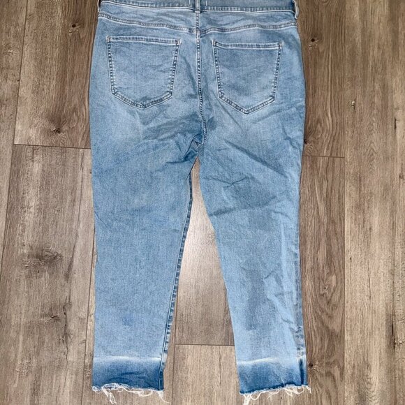 Express High Rise Skinny Jeans | Light Wash | NWT (No Tags) | Size 16S - Picture 4 of 6